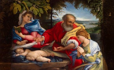 Descanse na Fuga para o Egito com Santa Justina