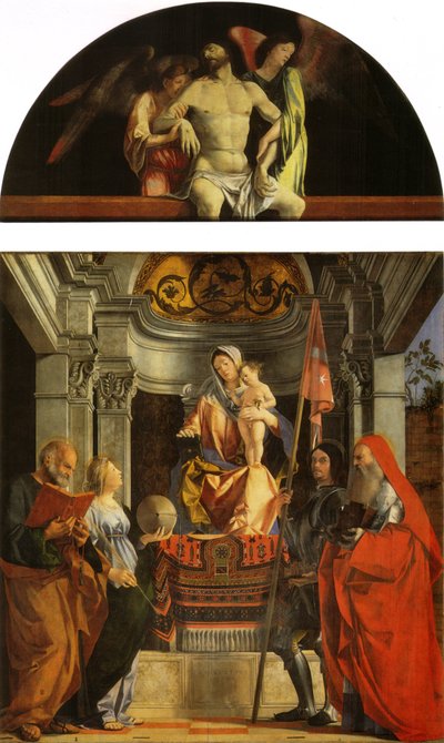 Retábulo de Santa Cristina al Tiverone de Lorenzo Lotto