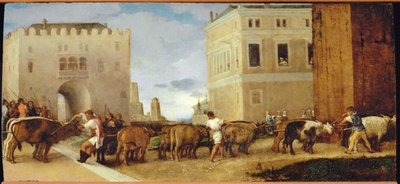 Os bois de Santa Lúcia de Lorenzo Lotto