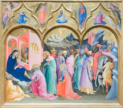 Adoração dos Magos de Lorenzo Monaco
