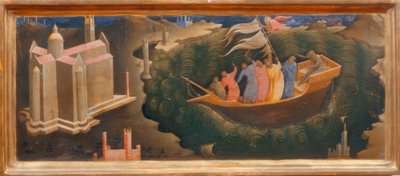 O milagre de São Nicolau de Lorenzo Monaco