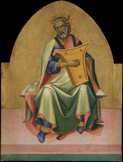 David, ca. 1408-1410. de Lorenzo Monaco