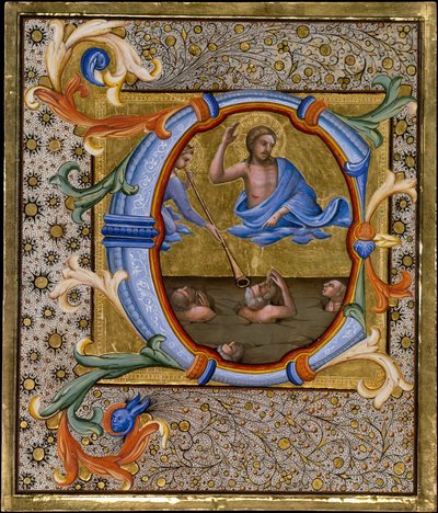 Juízo Final em C Inicial, ca. 1406-7. de Lorenzo Monaco