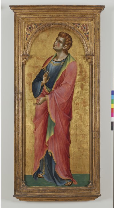 São João Evangelista, 1355-57 de Lorenzo Veneziano