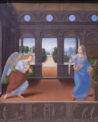 Anunciação de Lorenzo di Credi