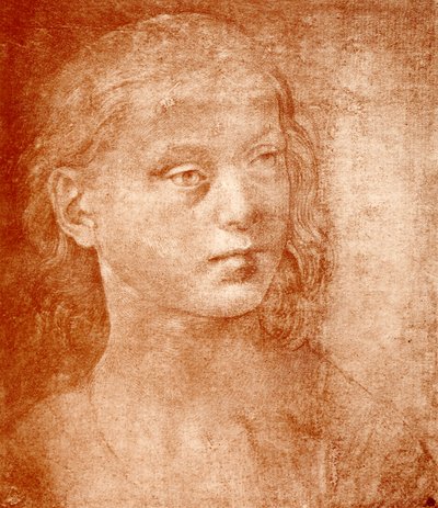 Cabeça das meninas de Lorenzo di Credi