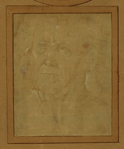 Retrato de um homem velho ... de Lorenzo di Credi