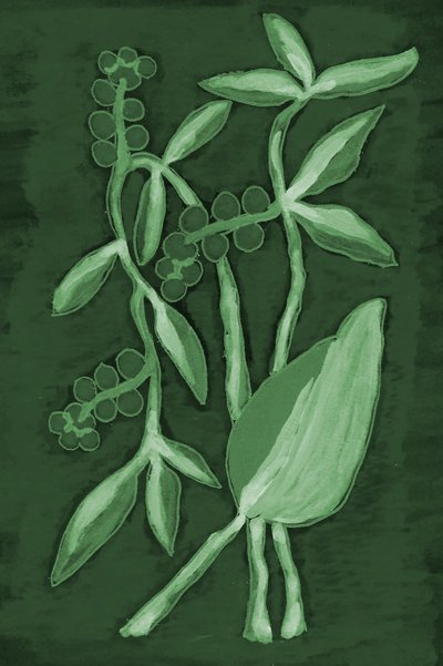 Tons botânicos de verde de Lori Ann Folz