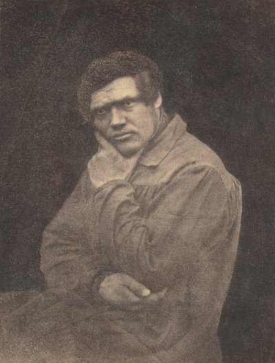 Retrato de um homem, finais da década de 1840 (foto) de Louis Adolphe Baron Humbert de Molard