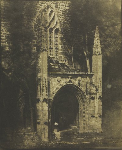 Fonte de Notre-Dame em Saint-Brieuc, Bretanha de Louis-Rémy Robert