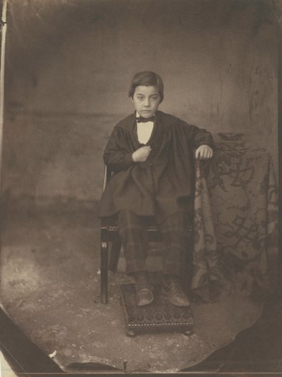 Retrato de um jovem rapaz, c. 1848 de Louis Adolphe Humbert de Molard