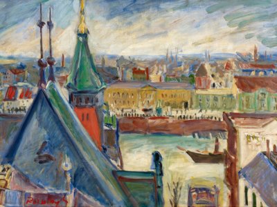 paisagem de Louis Albert Roessingh
