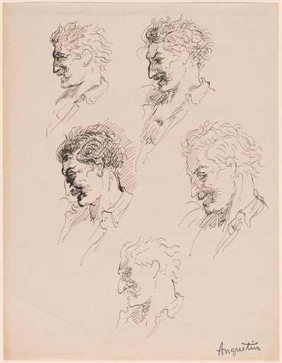 Estudos principais de Louis Anquetin