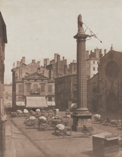 Untitled Place des Cordeliers, c. 1852-1853. de Louis Antoine Froissart