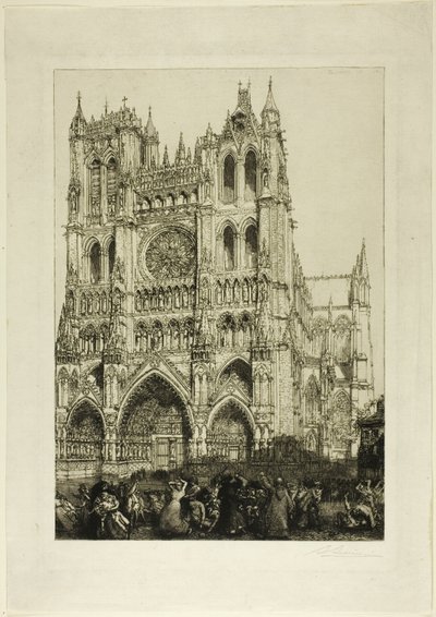 Catedral de Amiens de Louis Auguste Lepère