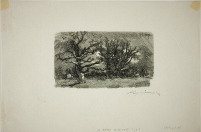 O Dormoir de Lantara de Louis Auguste Lepère