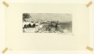 Cais de Bercy, placa dois de Le Long de la Seine et des Boulevards de Louis Auguste Lepère