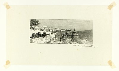 Cais de Bercy, placa dois de Le Long de la Seine et des Boulevards de Louis Auguste Lepère