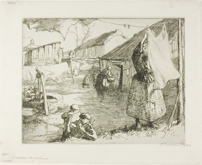 Bairro dos Pescadores de Louis Auguste Lepère