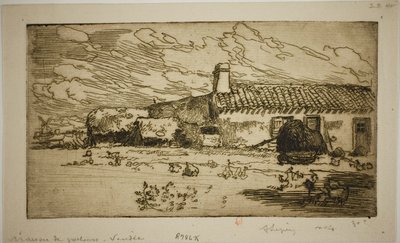Casa do Pescador, St. Jean-de-Mont de Louis Auguste Lepère