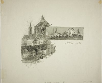 Moret: o moinho de madeira de Louis Auguste Lepère