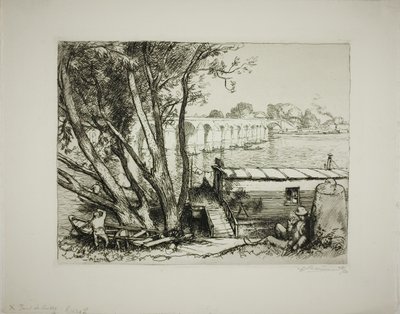 Poissy de Louis Auguste Lepère