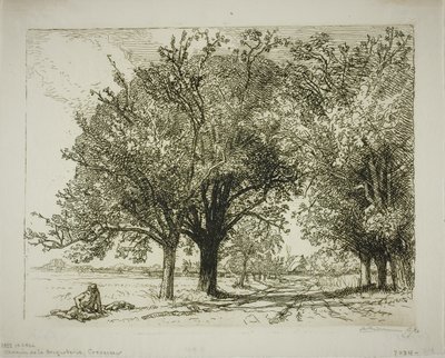 Caminho para o forno de tijolos de Louis Auguste Lepère
