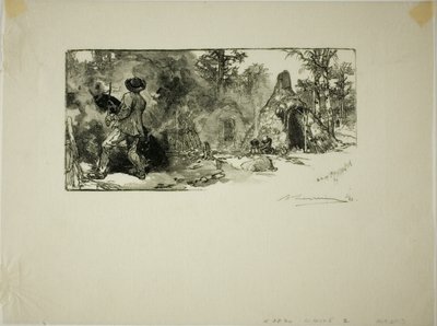 Os queimadores de carvão de Louis Auguste Lepère