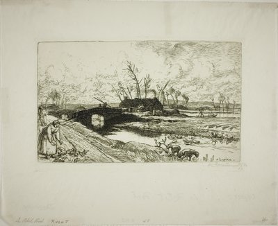 A pequena ponte de Louis Auguste Lepère