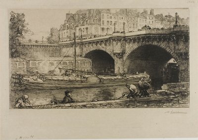 O Pont-Neuf de Louis Auguste Lepère
