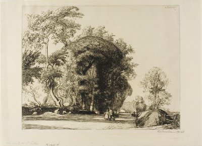O caminho para St. Gilles de Louis Auguste Lepère