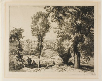 Para Gentilly de Louis Auguste Lepère