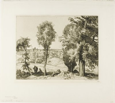 Para Gentilly de Louis Auguste Lepère