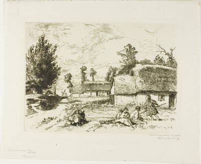 Duas casas de campo de Louis Auguste Lepère