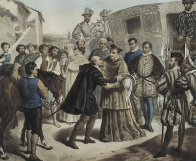 Torcuato TASSO (litografia) de Louis Auguste Turgis