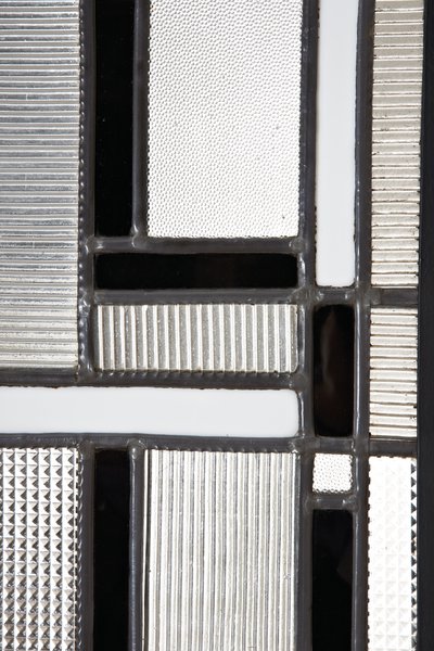 Conjunto de portas, c.1928 (vidro e ferro patinado) de Louis Barillet