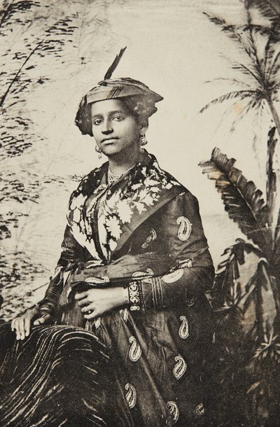 MARTINIQUE - Tipo crioulo e traje, ca. 1920. de Louis Bauer