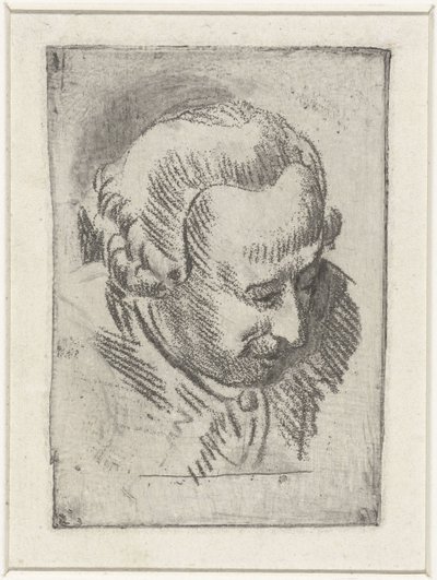 Estudo principal de Jean Baptiste Coclers de Louis Bernard Coclers