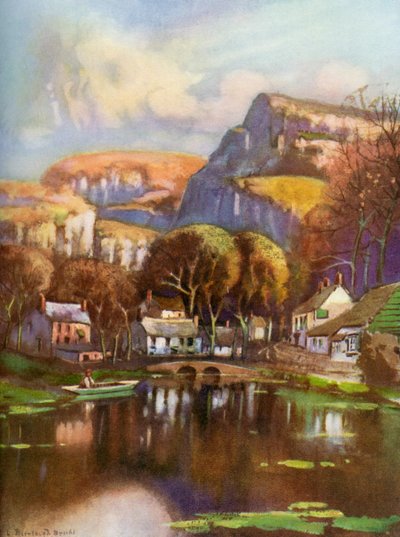 Cheddar Gorge, Somerset, 1924-1926. de Louis Burleigh Bruhl
