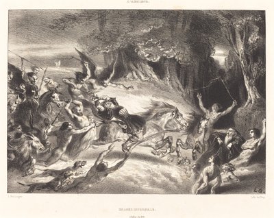 Caça Infernal de Louis Candide Boulanger