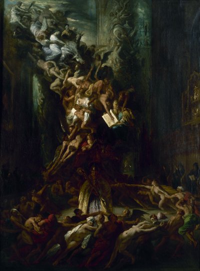 The Round of the Sabbath, c. 1861. de Louis Candide Boulanger