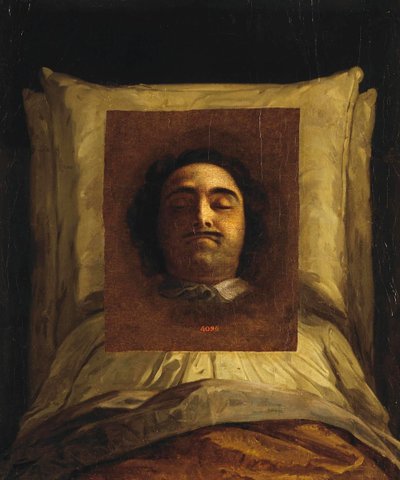 Pierre le Grand - Peter I no seu leito de morte par Caravaque, Louis (1684-1754). Óleo sobre tela, tamanho : 77x64 de Louis Caravaque