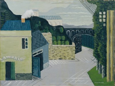 Cidade com viaduto de Louis Casimir Ladislas Marcoussis