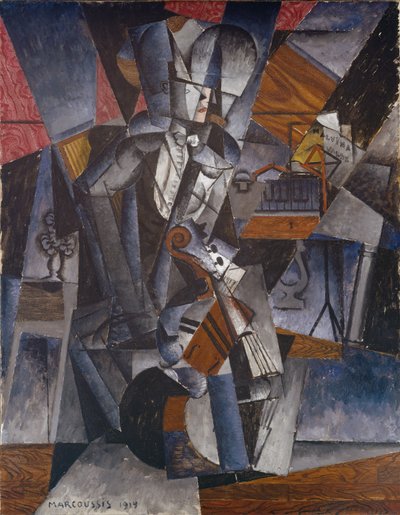 O músico de Louis Casimir Ladislas Marcoussis