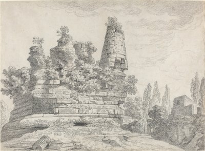 O Túmulo dos Horácios e dos Curatii em Albano de Louis Chaix
