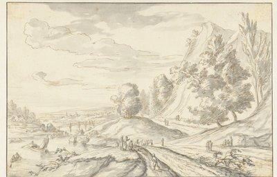 Paisagem de montanha de Louis Chalon