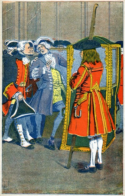 Rapto de Villeroy 1722 de Louis Charles Bombled