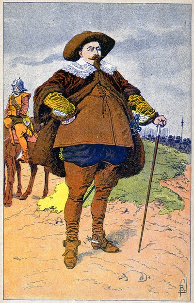 Gustave II Adolphe da Suécia de Louis Charles Bombled