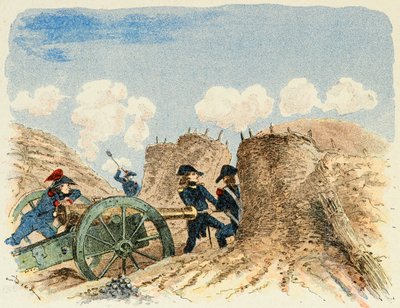 Ilustração retirada do livro "Les heros du Siecle", recitação anedótica de Dick de Lonlay e ilustrada por Louis Bombled (1862-1927) de Louis Charles Bombled