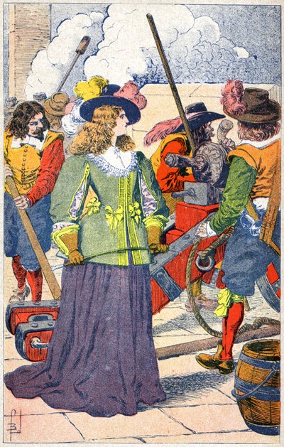 La Fronde: a Grande Mademoiselle de Louis Charles Bombled